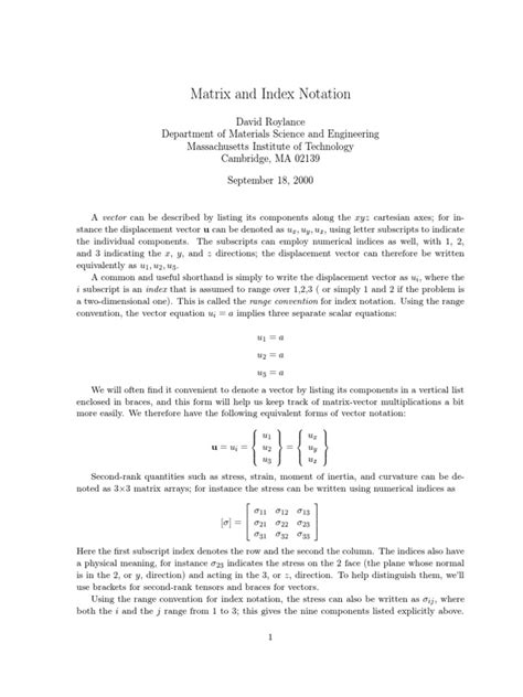 Einstein indical Notation | Euclidean Vector | Linear Algebra