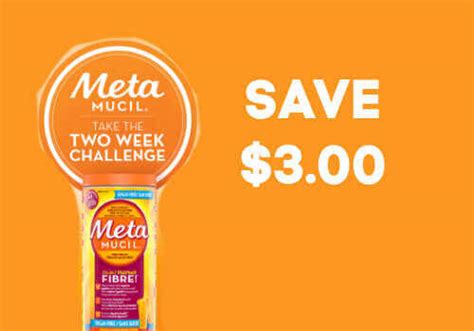 Metamucil Coupons - Save $3.00 Off