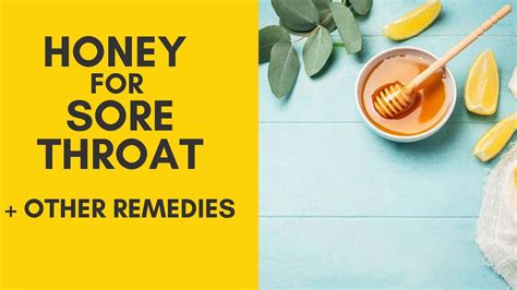 Honey for Sore Throat: How and Why It Works | HoneyJoy