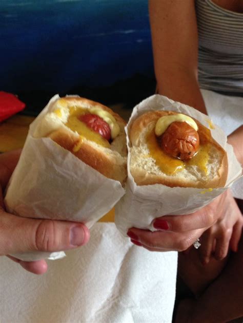 Puka Dog in Kaua'i......it was delicious! | Hot dog buns, Puka dog, Dog bun