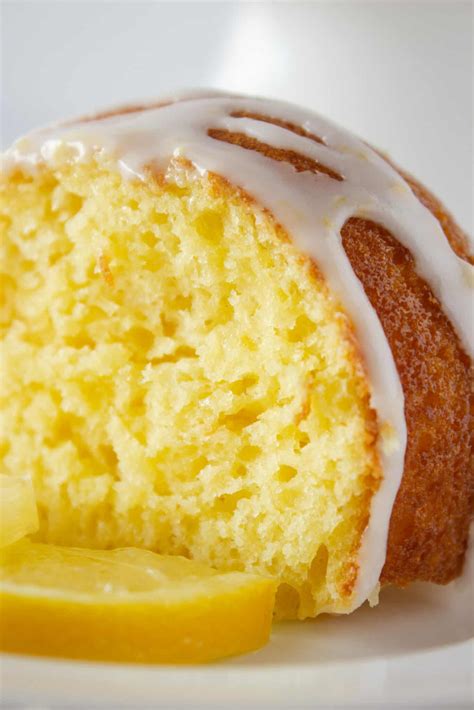 Easy Lemon Pound Bundt Cake Recipe | Practically Homemade