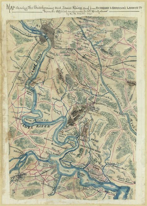 Civil War Maps, Richmond, Image | Library of Congress