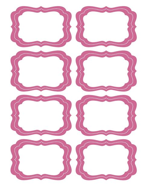 Blank Free Printable Labels - Free Templates Printable