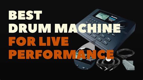 Best Drum Machine for Live Performance - YouTube