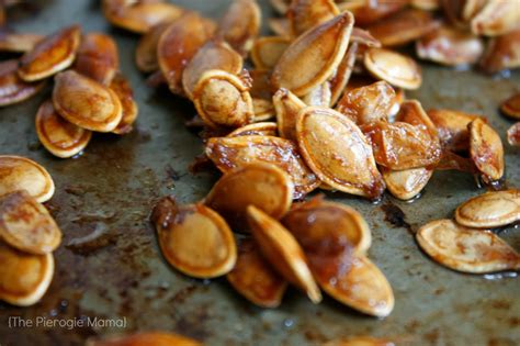 The Pierogie Mama: Sweet Roasted Pumpkin Seeds