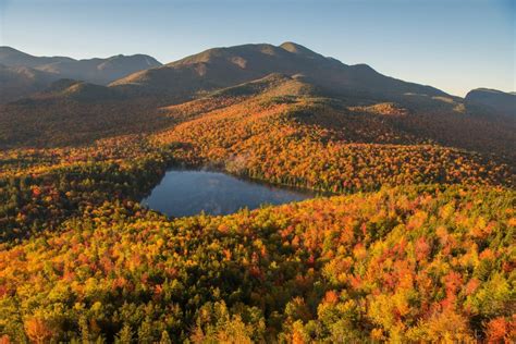 Adirondack Fall Foliage near The Whiteface Lodge