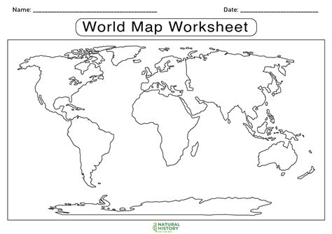 World Map Continents And Oceans Printable - Anichart Winter 2024