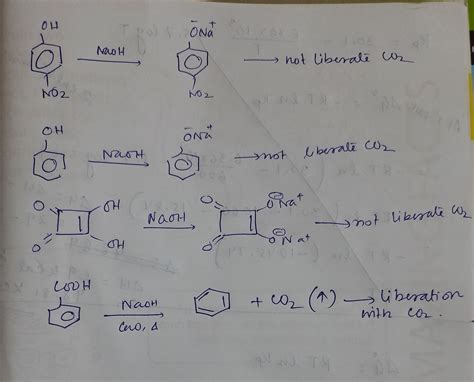 204. which of the following compound will not liberate co2 on reaction ...