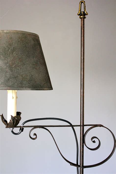 Antiques Atlas - 20th Century Wrought Iron Floor Lamp