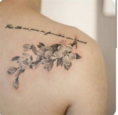 Risultati immagini per apricot blossom tattoo | Cherry blossom tattoo ...