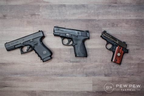 8 Best Compact 9mm Handguns - Pew Pew Tactical