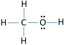 Methanol (CH3OH | Methyl Alcohol) Lewis Structure and Steps of Drawing