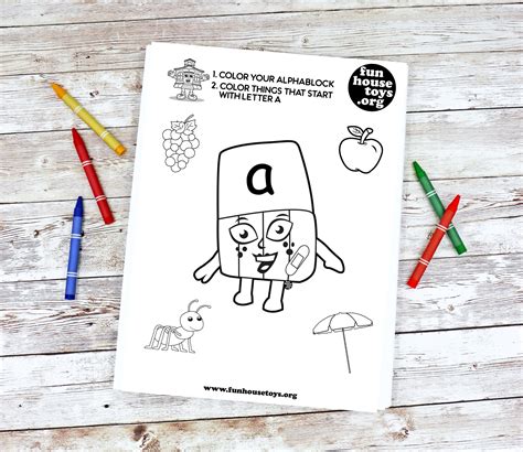 Alphablocks Worksheets Learn Letter Sounds | Etsy