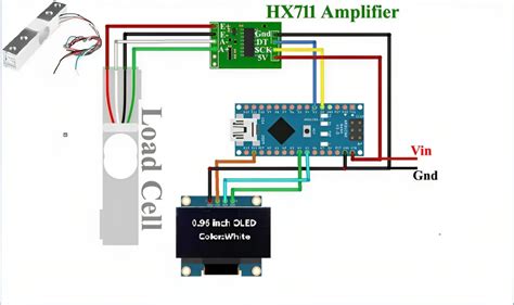 Arduino interfacing hx711 load cell with oled display - Hackster.io