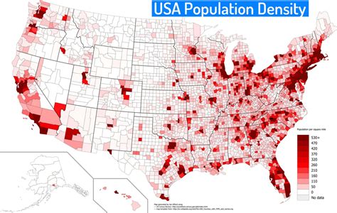 Us Map Based On Population - Map