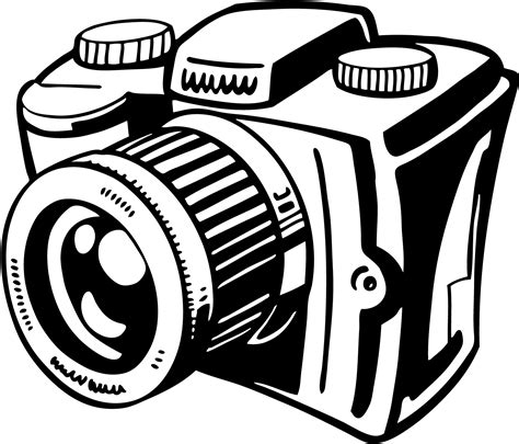 Free Camera Clip Art Black And White, Download Free Camera Clip Art ...