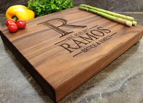 Personalized Chopping Block Engraved Butcher Block Custom | Etsy