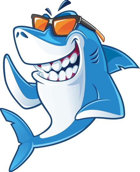 Shark Clipart Cartoon Images And Vector Art Friendlystock | Images and ...