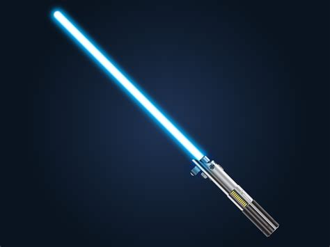 Luke Skywalker's Lightsaber by Alexandru Antonie on Dribbble