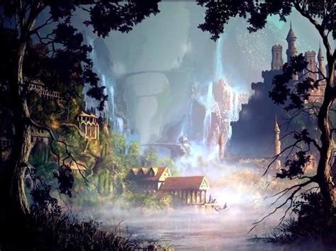 Rivendell Painting at PaintingValley.com | Explore collection of ...