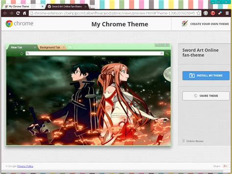 Anime chrome browser themes! - Chit Chat - Anime Forums