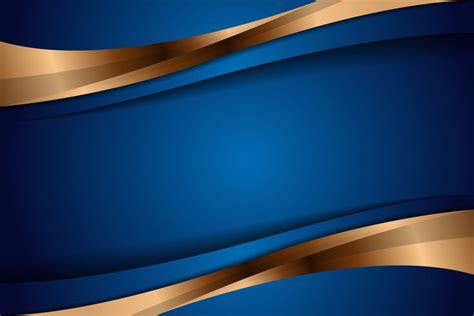 Abstract Background Blue Gold Graphic by noory.shopper · Creative ...