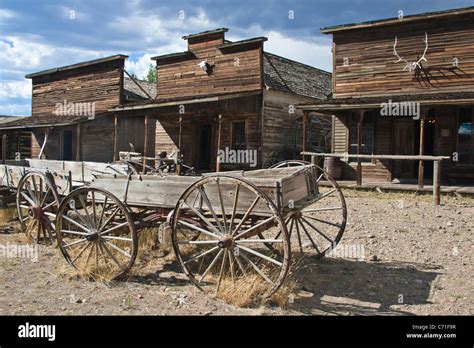 Old Trail Town, Cody, Wyoming, is a collection of historic buildings ...