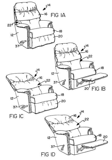 Lazy Boy Recliner Parts Diagram