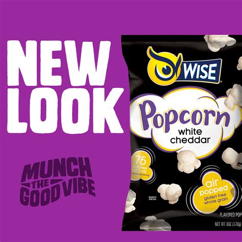 White Cheddar Popcorn — Wise Snacks