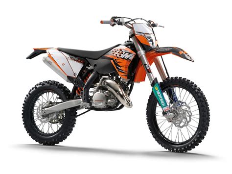 2010 KTM 125 EXC Motorcycle Desktop Wallpaper