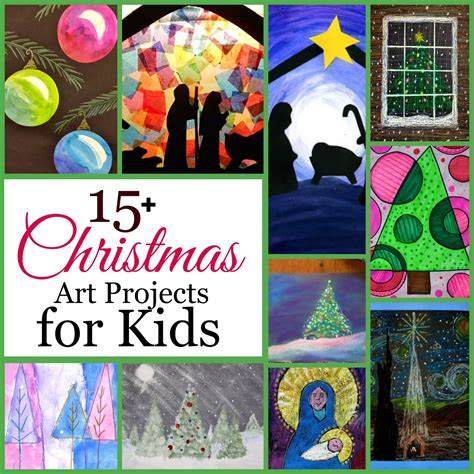 The Unlikely Homeschool: 15+ Christmas Art Projects for Kids