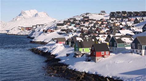 Greenland's capital city of Nuuk looks idyllic during winter | wthr.com