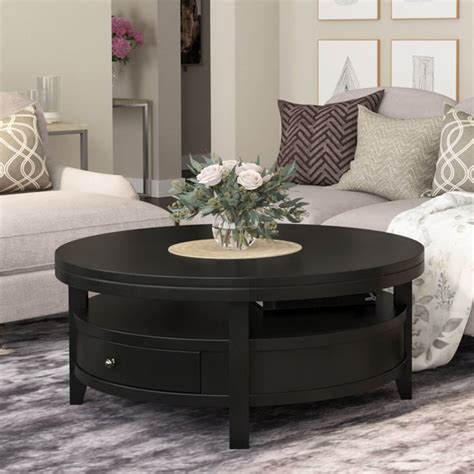 Black Round Coffee Table With Storage ~ 77 Fresh Coffee Table With ...