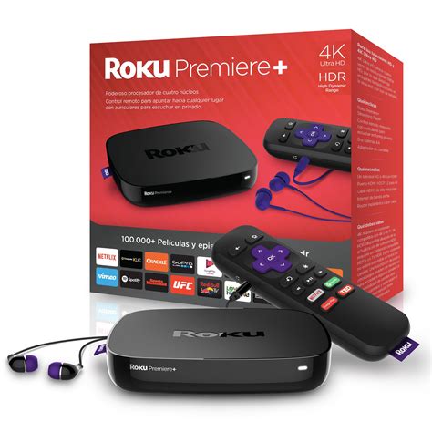 Roku Premiere Plus streaming media: Amazon.com.mx: Electrónicos