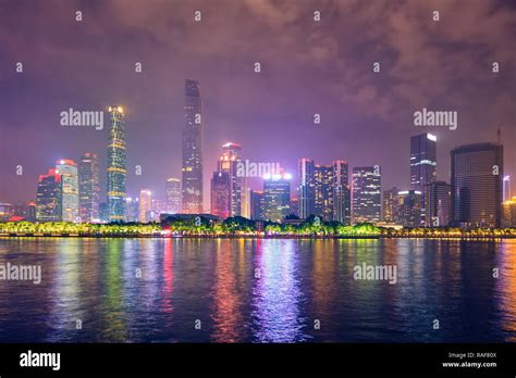 Guangzhou skyline. Guangzhou, China Stock Photo - Alamy