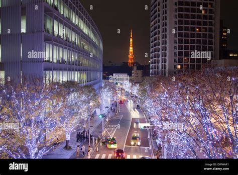 Roppongi at night, Tokyo, Japan Stock Photo - Alamy