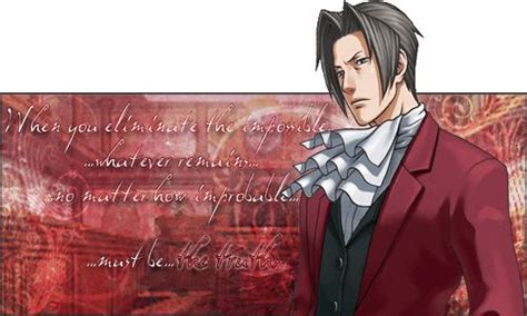 Miles Edgeworth Quotes. QuotesGram