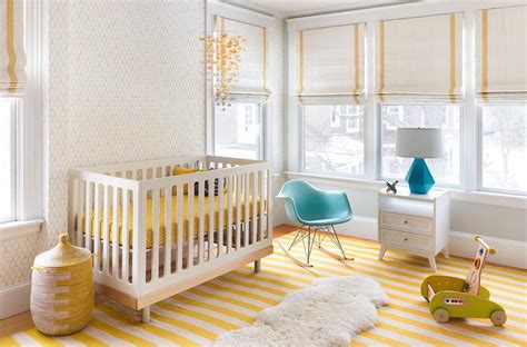 Yellow Nursery Design - Transitional - Nursery