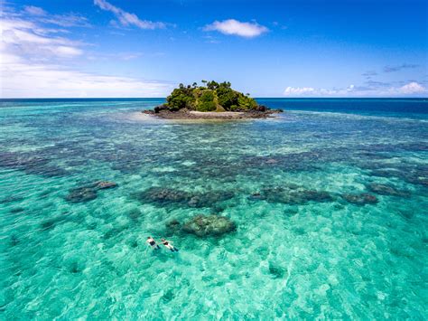 Experience Snorkeling in Fiji's Blue Lagoon at Turtle Island Fiji