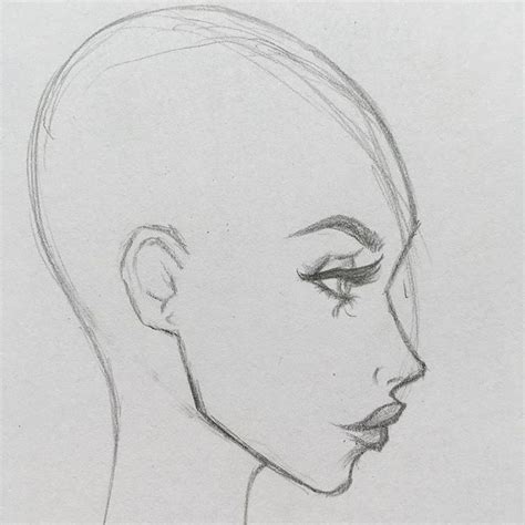 Victoria Jenkins on Instagram: "How to draw profile faces 🏽 swipe to ...