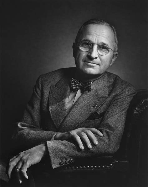 Harry S. Truman – Yousuf Karsh