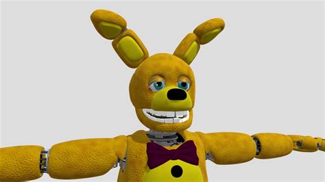 FNAF Movie Spring Bonnie - Download Free 3D model by Stridity [2ab1ac1 ...