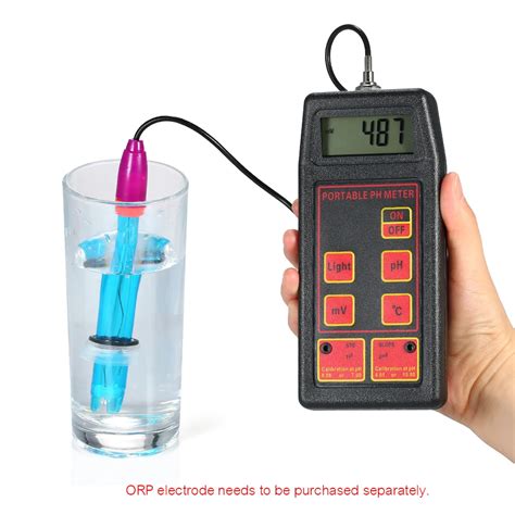 pH/ORP/TEMP Water Quality Tester Portable Multi parameter Digital LCD ...