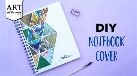 DIY Notebook cover | Simple Notebook Design | Best out of waste ...