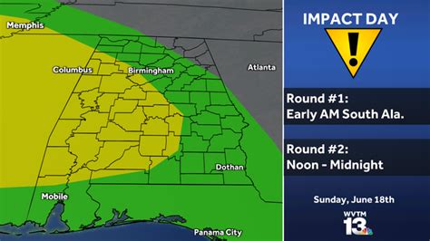 More strong storms likely across Alabama through the weekend