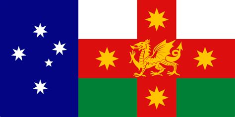 Australia: New South Wales flag redesign by MagnumDrako25 on DeviantArt