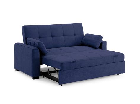 Cape Cod Nantucket Futon Sofa Sleeper Bed Navy Blue | Sleepworks