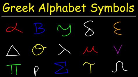 Mathematics Symbols Greek Alphabet Symbols Youtube | The Best Porn Website