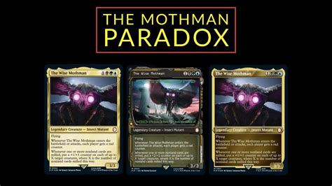 MTG Commander The Mothman Paradox Explained - YouTube