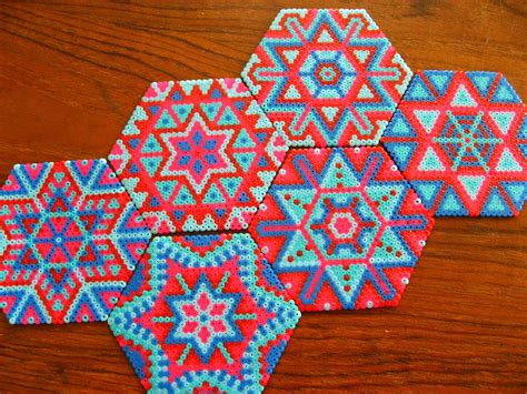 Hama Beads Coasters, Diy Perler Beads, Perler Bead Art, Hama Coaster ...